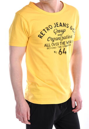 Pánske tričko ROSENBLATT yellow RETRO Jeans