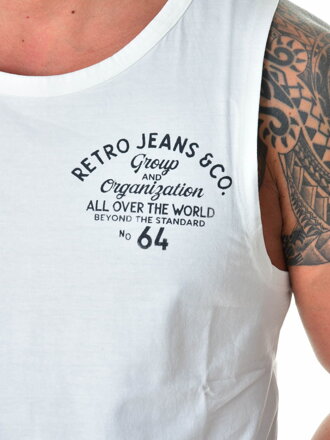 Pánske tričko ROSENBLATT tank top offwhite RETRO Jeans