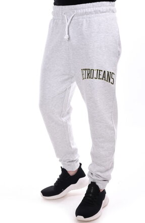 Pánske tepláky RITMAN pants offwhite melange RETRO Jeans