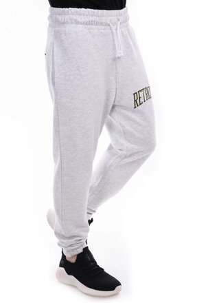 Pánske tepláky RITMAN pants offwhite melange RETRO Jeans