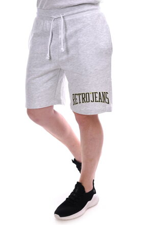 Pánske šortky RITMAN offwhite melange RETRO Jeans