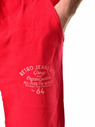 Pánske šortky ROSENBLATT shorts red RETRO Jeans