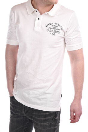 Pánska polokošeľa ROSENBLATT polo offwhite RETRO Jeans