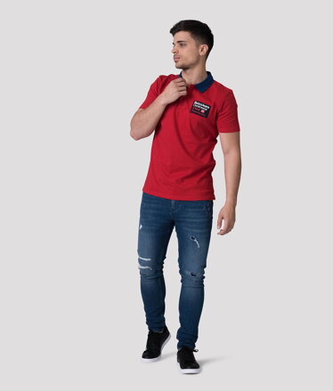 Pánska polokošeľa FLINT POLO OUT Retro Jeans