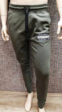 Pánske tepláky KIAN PANTS khaki RETRO Jeans