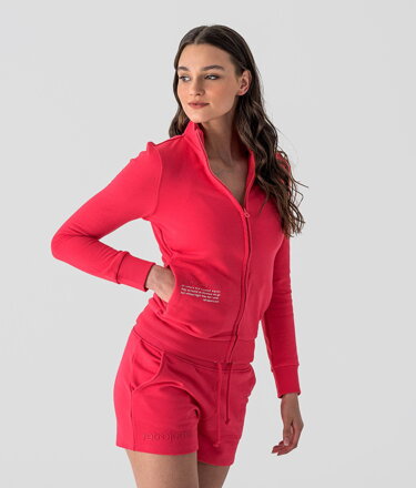 Dámska mikina ERINA ZIP pink Retro Jeans