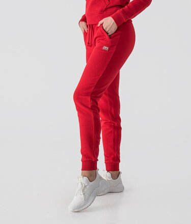 Dámske tepláky MYA red Retro Jeans červené