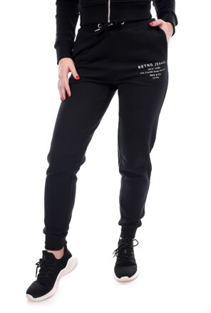 Dámske tepláky GERANIUM pants black RETRO Jeans