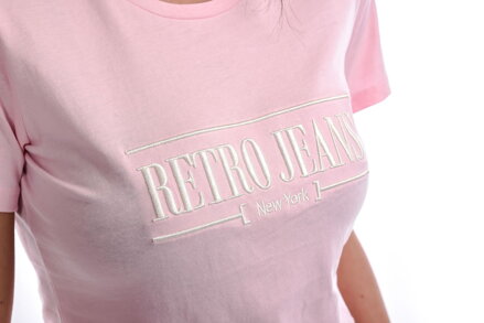 Dámske tričko SUNFLOWER light pink RETRO Jeans