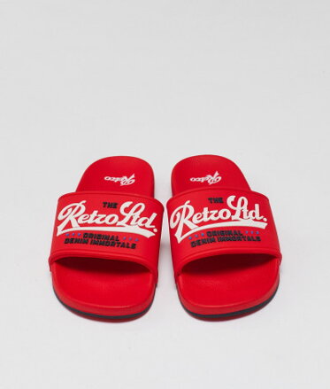 RETRO pánske šlapky ASHEVILLE red