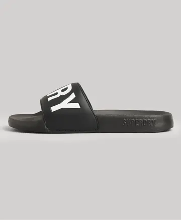 Superdry šlapky čierne