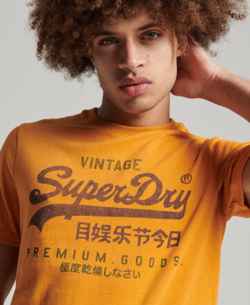Pánske tričko Vintage Vl Classic SUPERDRY