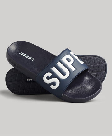 Pánske šlapky Code Core Navy SUPERDRY