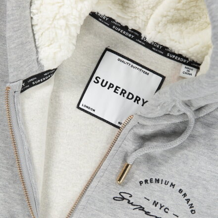 Dámska Mikina APPLIQUE ZIPHOOD SuperDry
