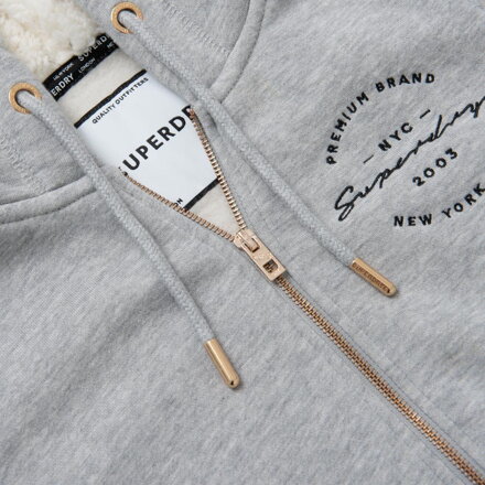 Dámska Mikina APPLIQUE ZIPHOOD SuperDry