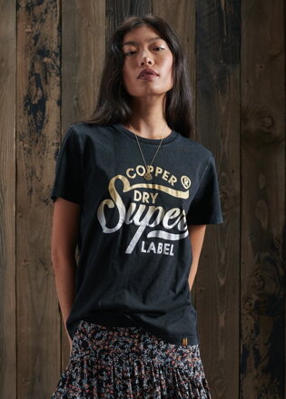 Dámske tričko Copper Label Tee SUPERDRY