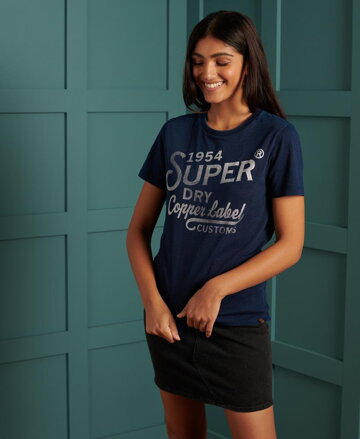 Dámske tričko Copper Label Tee SUPERDRY