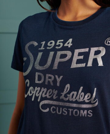 Dámske tričko Copper Label Tee SUPERDRY
