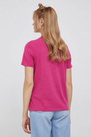  Dámske tričko Vintage Logo Emb Tee SUPERDRY pink