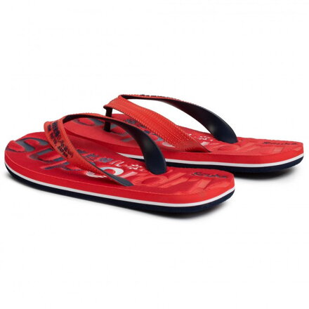 Pánske žabky SUPERDRY červené