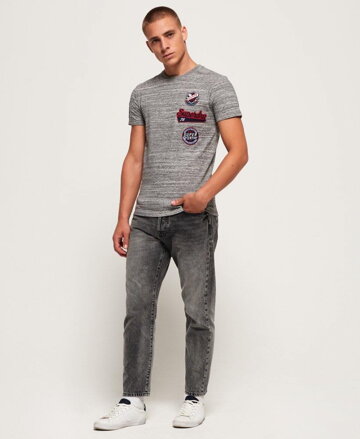Pánske tričko Patch Tee SUPERDRY