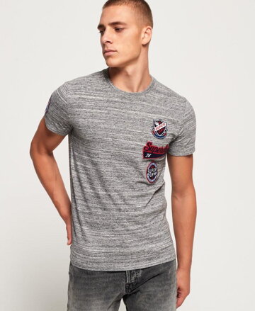 Pánske tričko Patch Tee SUPERDRY