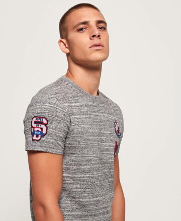 Pánske tričko Patch Tee SUPERDRY