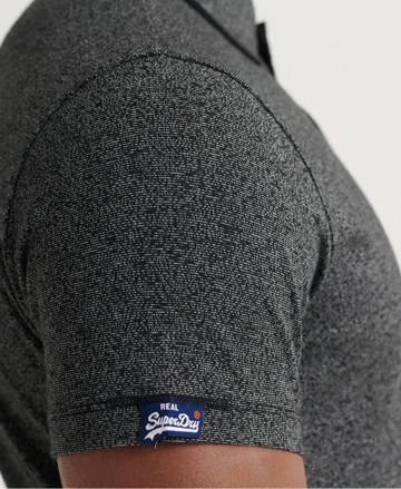 Pánske polokošeľa SUPERDRY tm.sivá