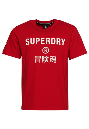 Pánske tričko risk red SUPERDRY 