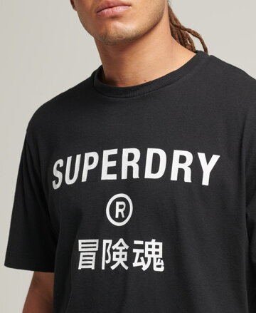 Pánske tričko Code Core Sport Tee SUPERDRY
