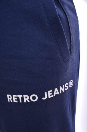 Retrojeans teplakové nohavice OLIVIA modré