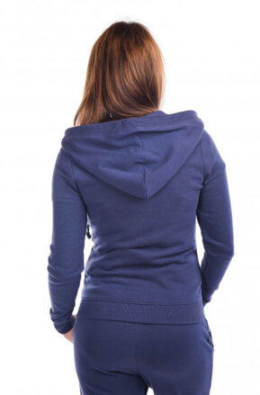 Retro jeans mikina OLIVIA modra