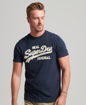 Pánske Superdry Vintage Logo Soda Pop tm.modré