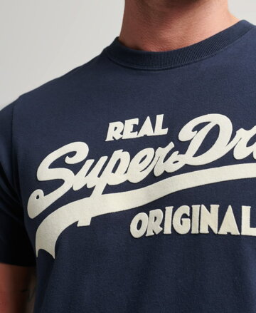 Pánske Superdry Vintage Logo Soda Pop tm.modré