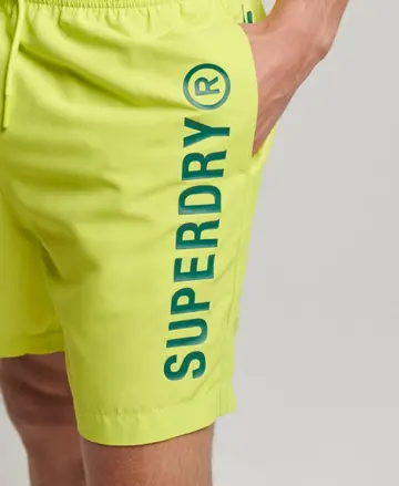 Superdry pánske plavky žlté