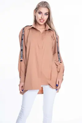 Mayo Chix košela tunikova bežova