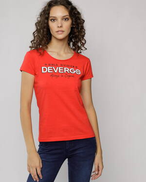 Dámske  DevergoJeans tričko červené