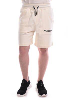 Pánske šortky BANKS short offwhite RETRO Jeans