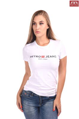 Dámske tričko EMERSON white Retro Jeans