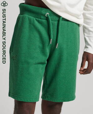 Pánske kraťasy Organic Cotton Vintage Logo Jersey Green SUPERDRY