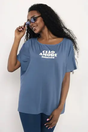 AMNESIA tunika Lasin modra