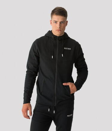 Retrojeans mikina MATO čierna combat