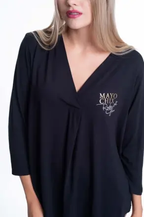 Mayo Chix tričko volne ELIPSE čierne