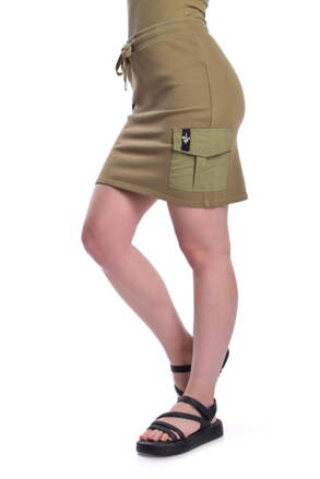 RETRO kratka sukna EILEEN khaki