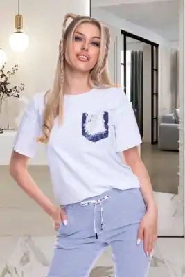 MAYO CHIX tričko Comfort biele