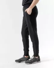  Pánske teplákové nohavice čierne