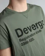  Devergo pánske tričko zelené