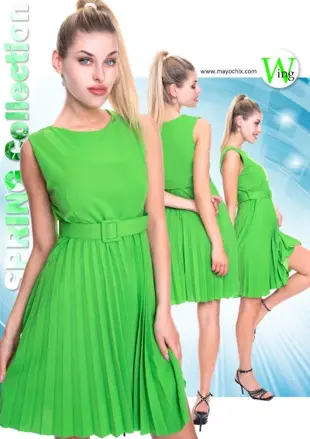 MAYO CHIX šaty Win zelené