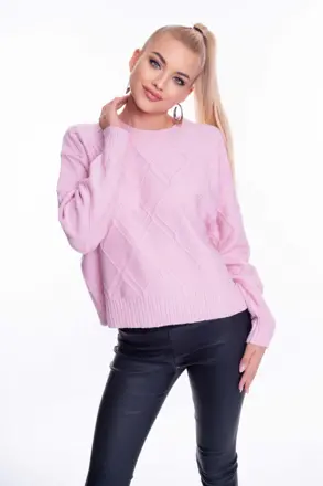 MAYO CHIX pulover Roby ružový