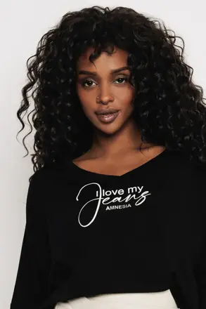 AMNESIA tricko Inker cierne